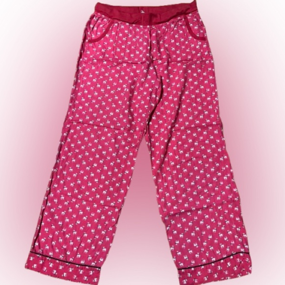 Victoria's Secret Reindeer Pajama Pants Size Medium